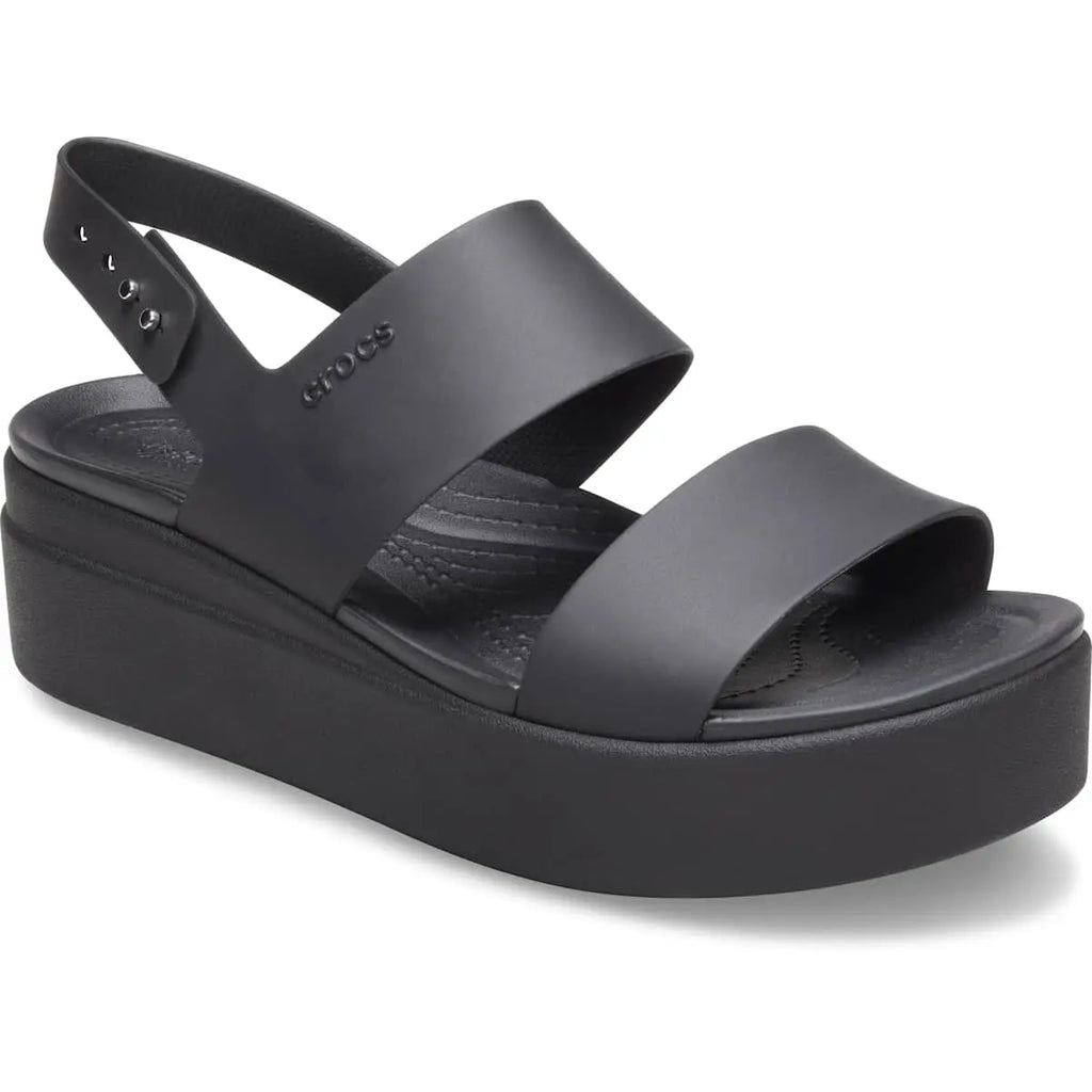 Crocs Women'S Brooklyn Low Wedge Platform Sandals