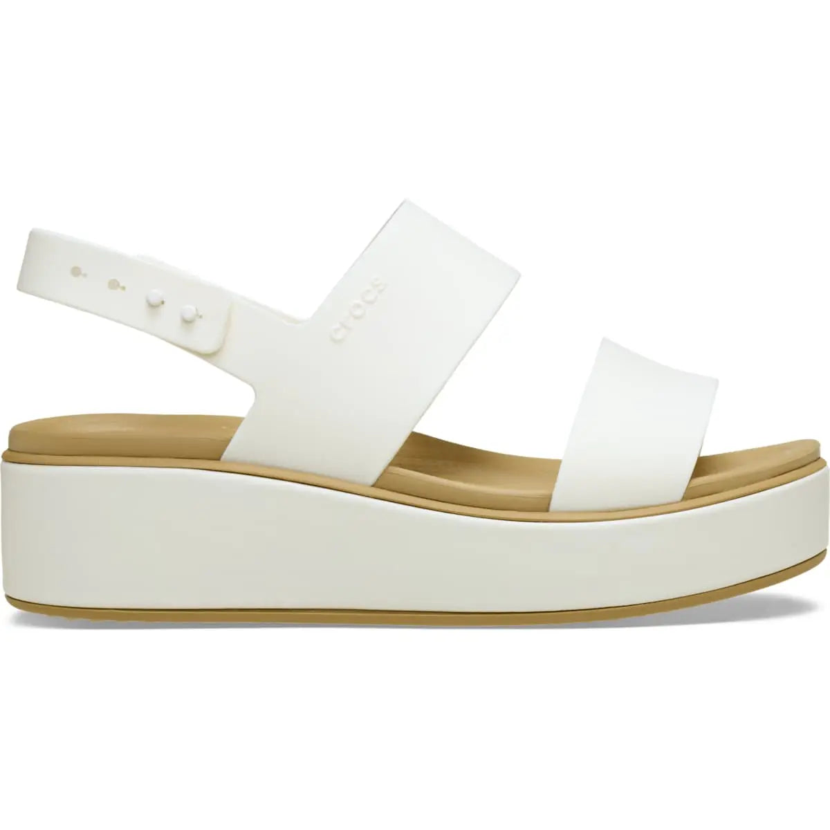 Crocs Women'S Brooklyn Low Wedge Platform Sandals