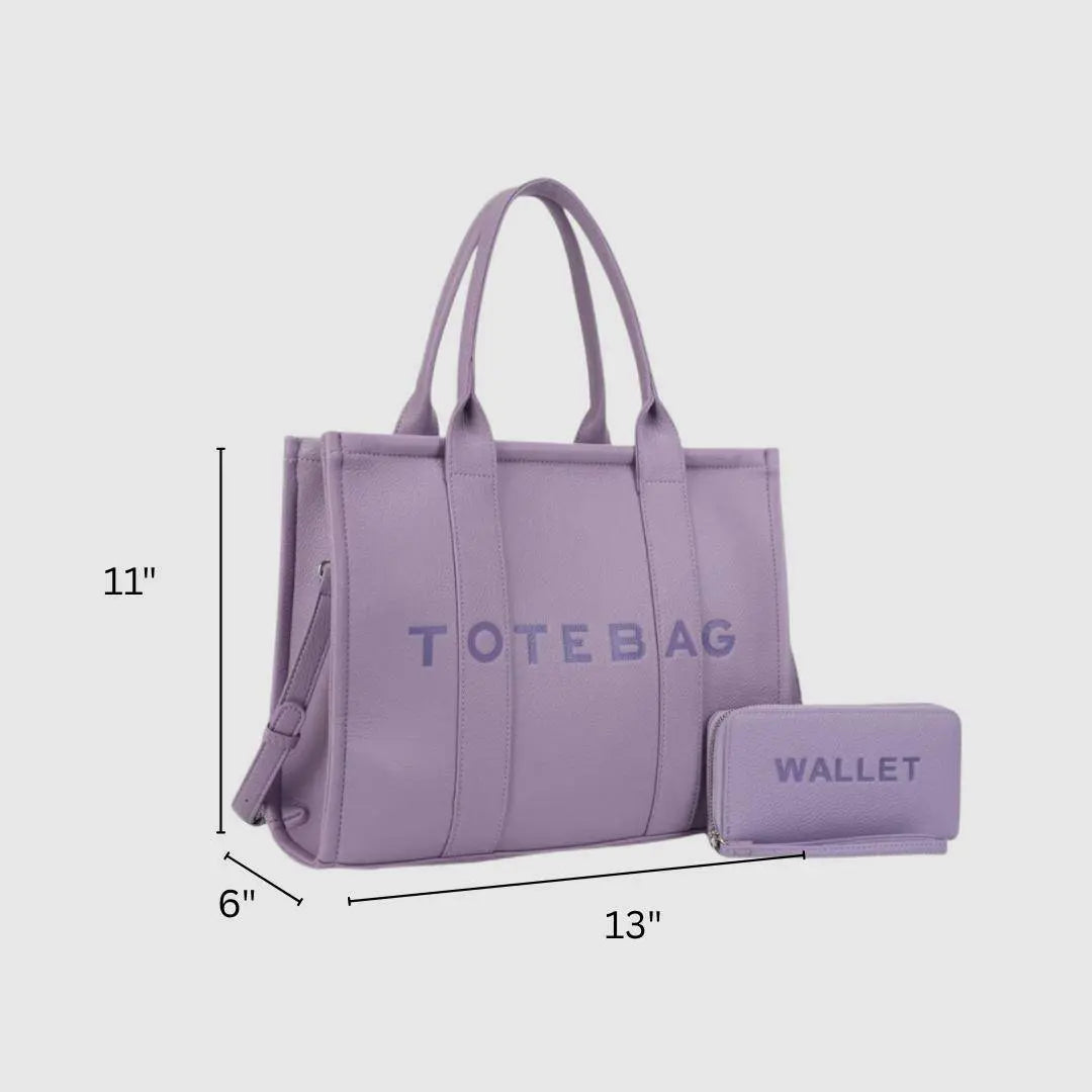 Women'S Tote Bag Set 2026 Large-Capacity Handbag Combination Available in Multiple Colors Suitable for Everyday Use